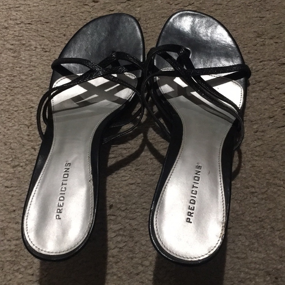 High heel shoes.